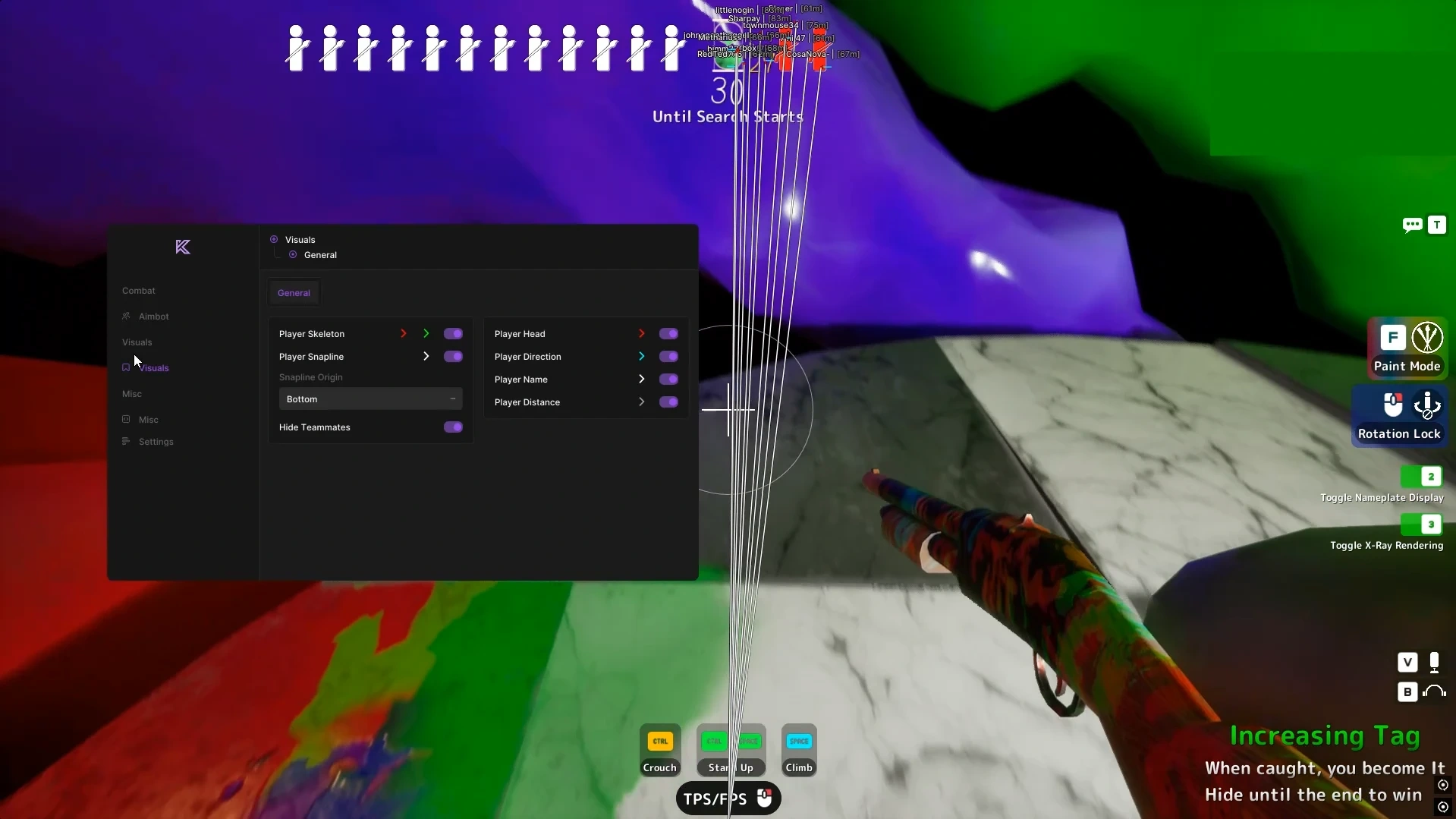 Krush: Meccha Chameleon Cheat