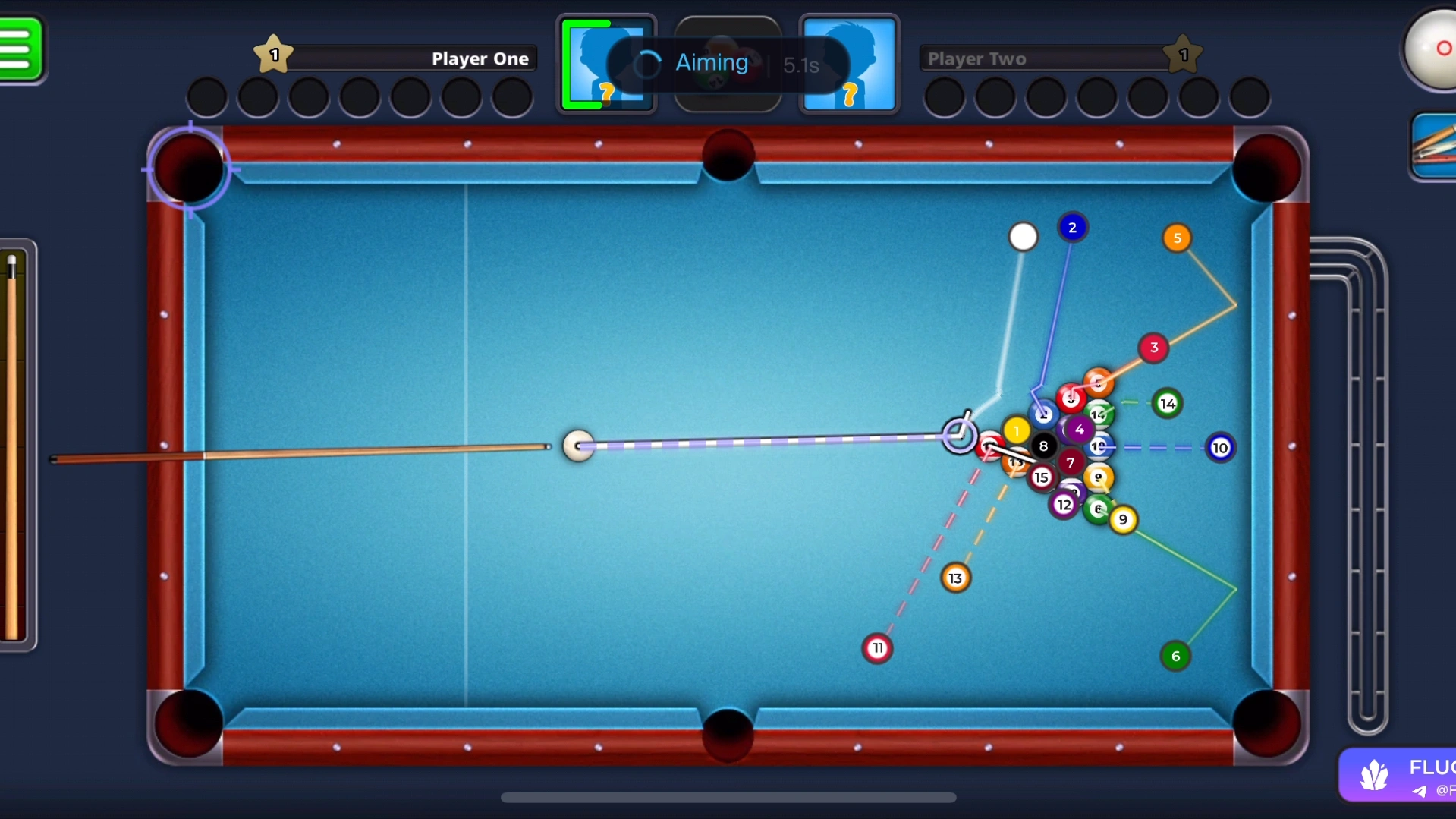 Fluorite: 8 Ball Pool Cheat (iOS)