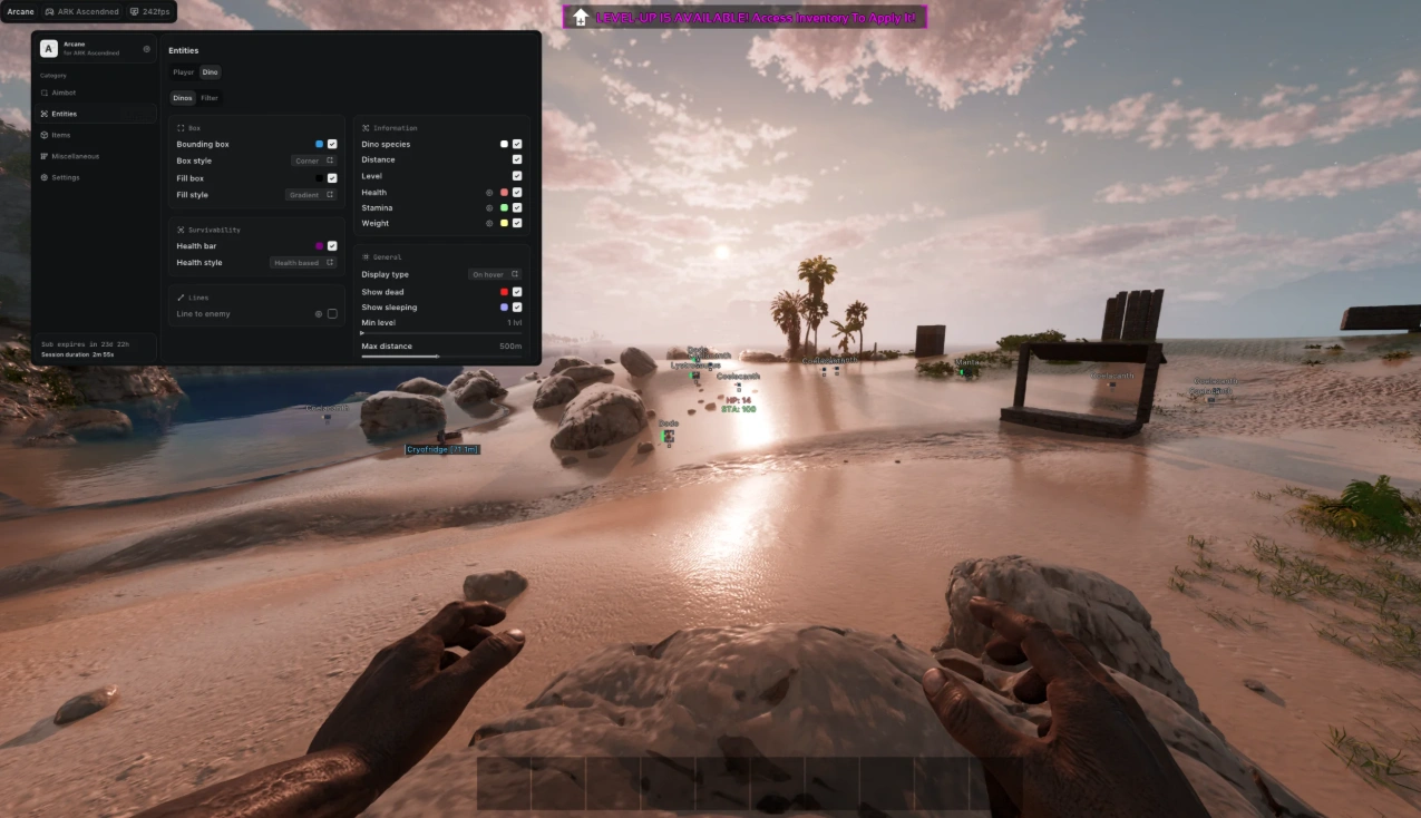 Arcane: ARK Ascended Cheat