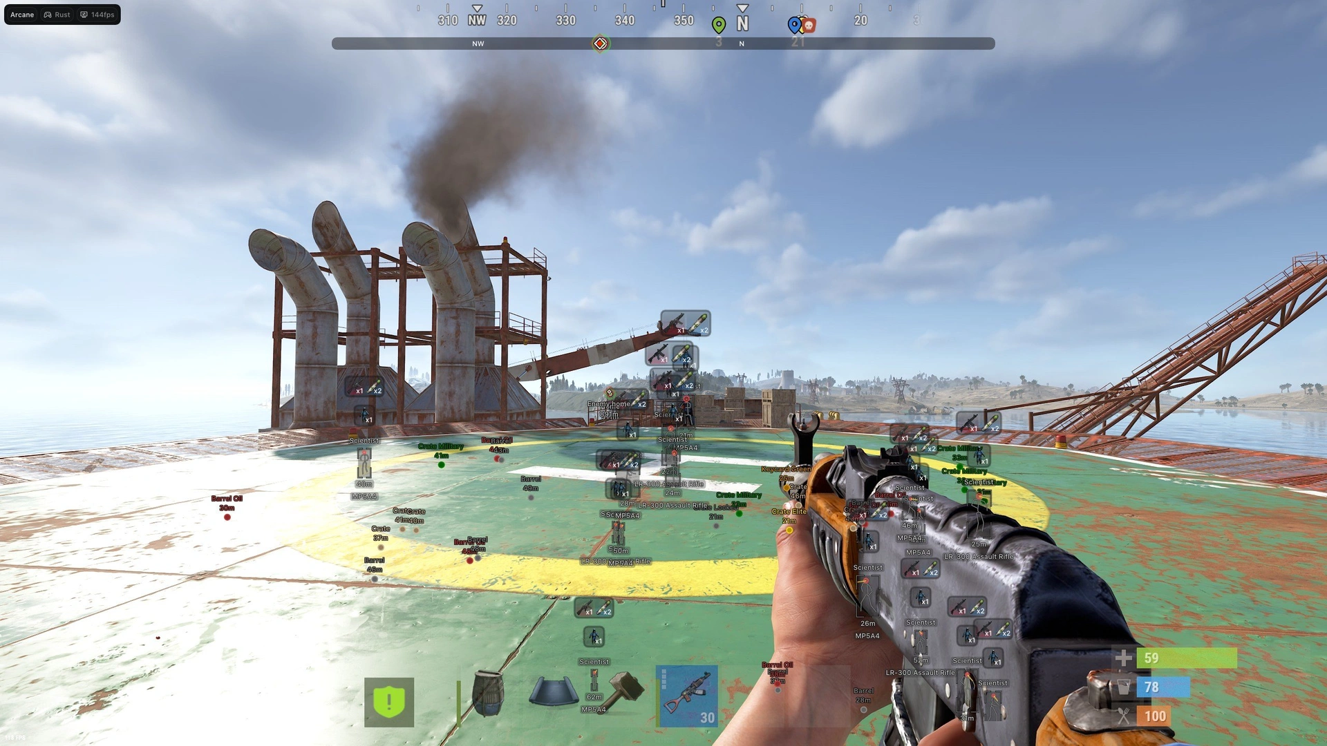 Arcane: Rust External Cheat