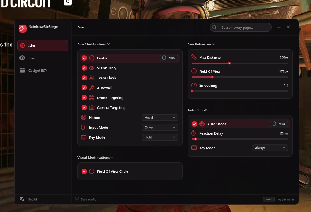 Unbanned: R6S External Cheat