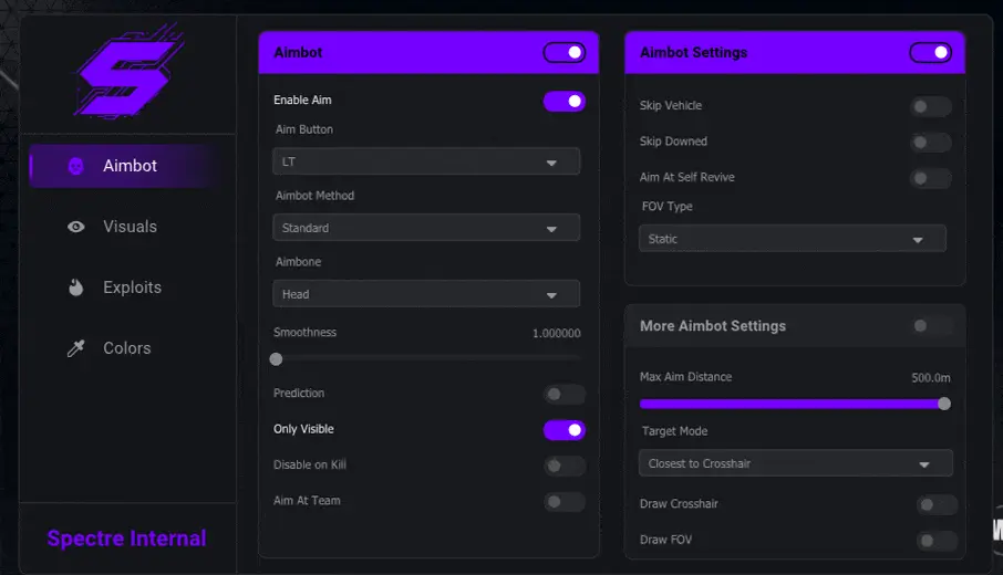 BO7/WZ5 Spectre External